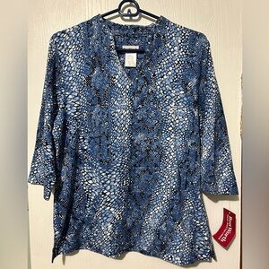 Bon Worth 3/4 Sleeve Blouse